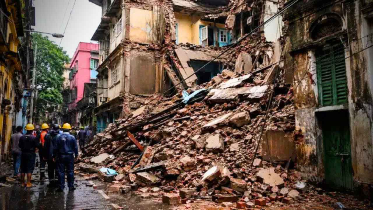 Old Building Collapsed