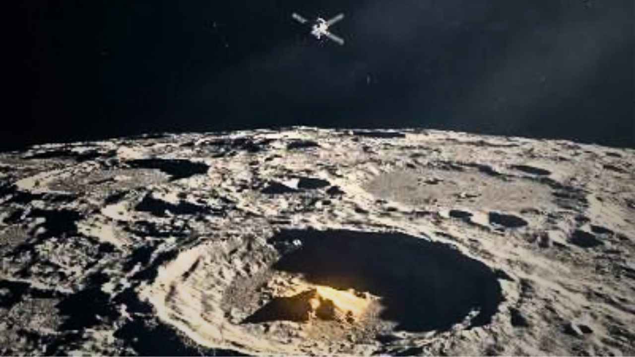 SpaceX Rocket Debris On Moon