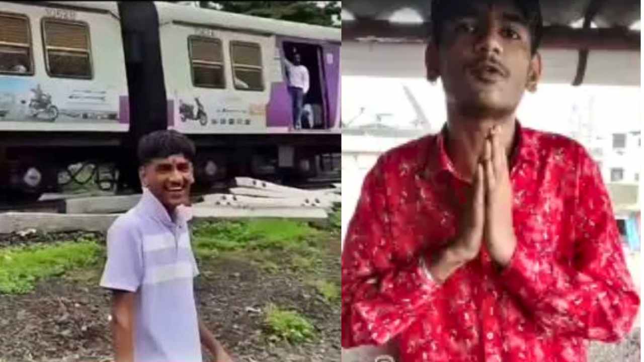 Stone Pelting on Train