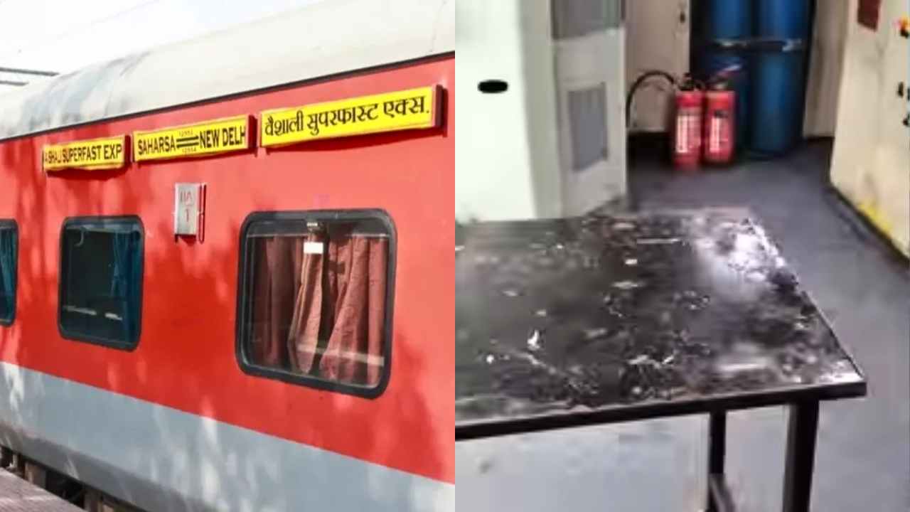 Train Guard delays Vaishali Express
