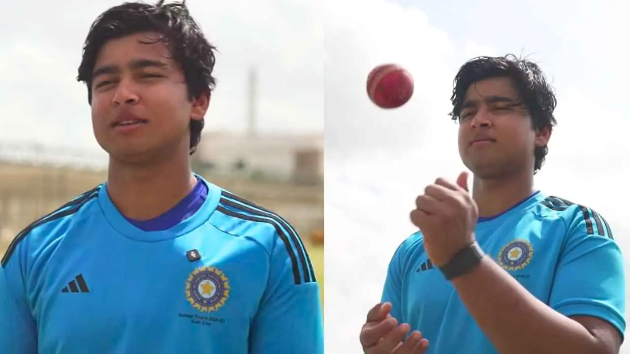 Vaibhav bowling