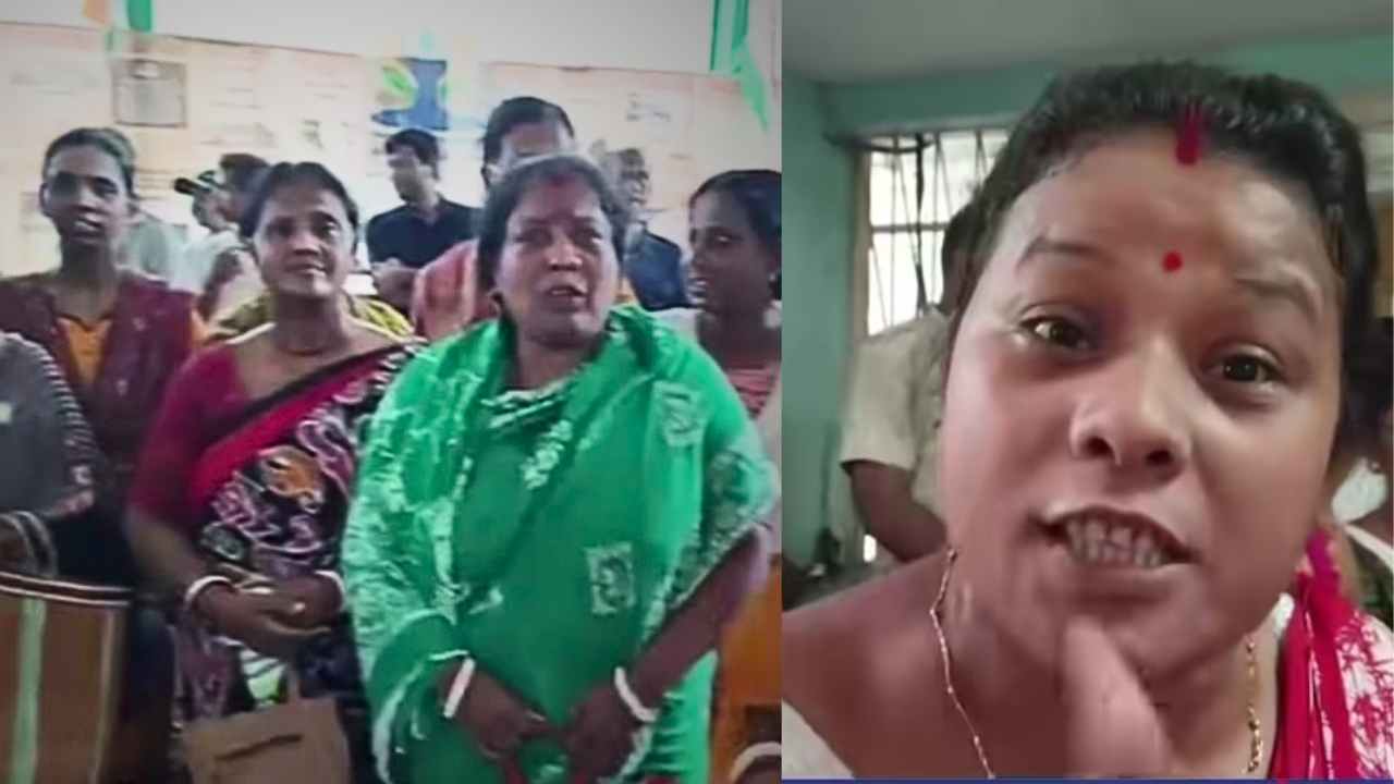 Women Protest over Annapurna Yojana