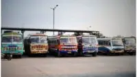 Bus Service Halted in Bardhaman