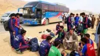 Football team bus