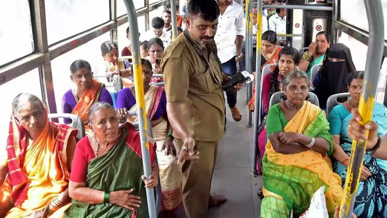 Free Bus for Woman