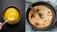 Ghee Greased Roti