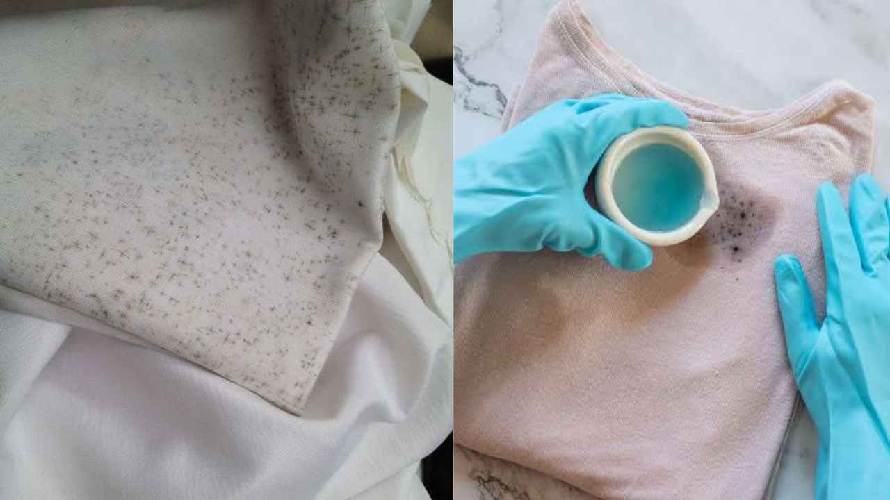 Mildew Stains on clothes