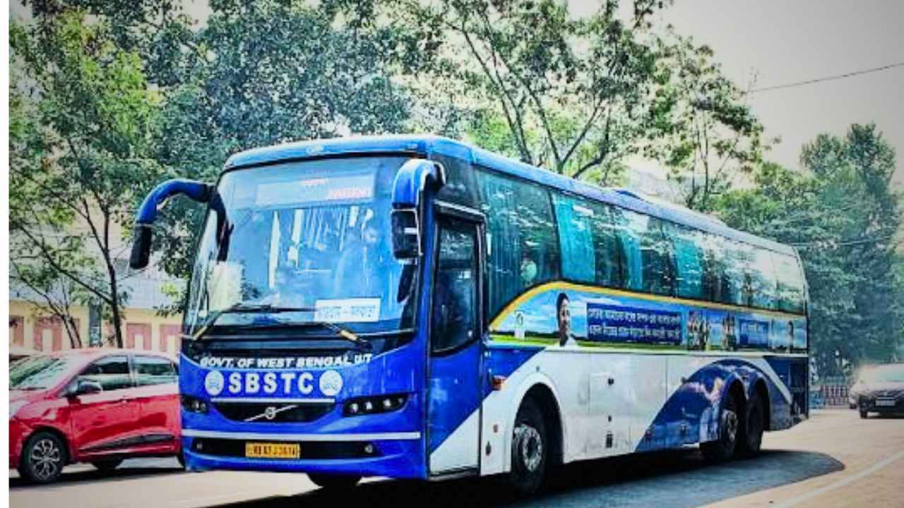 SBSTC Bankura Kolkata Bus