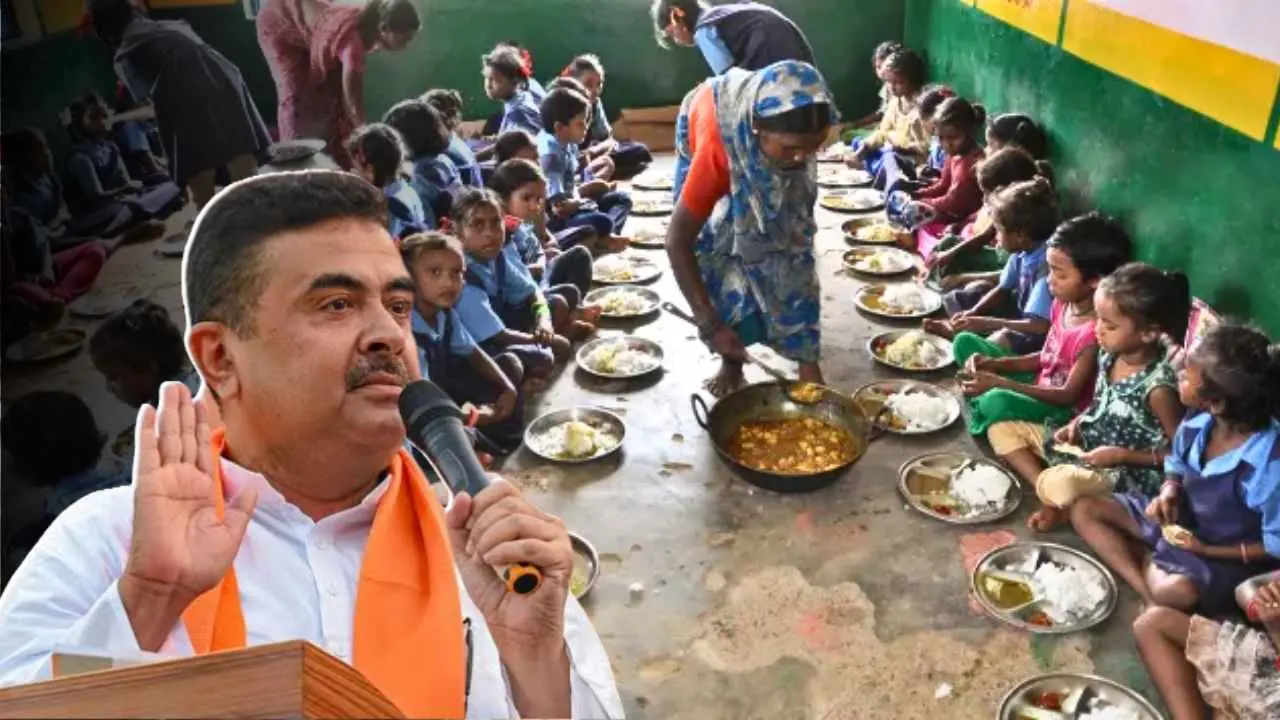 Suvendu Adhikari on Mid Day Meal