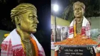 Zubeen Garg’s statue
