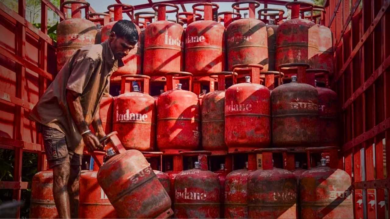 LPG gas cylinder
