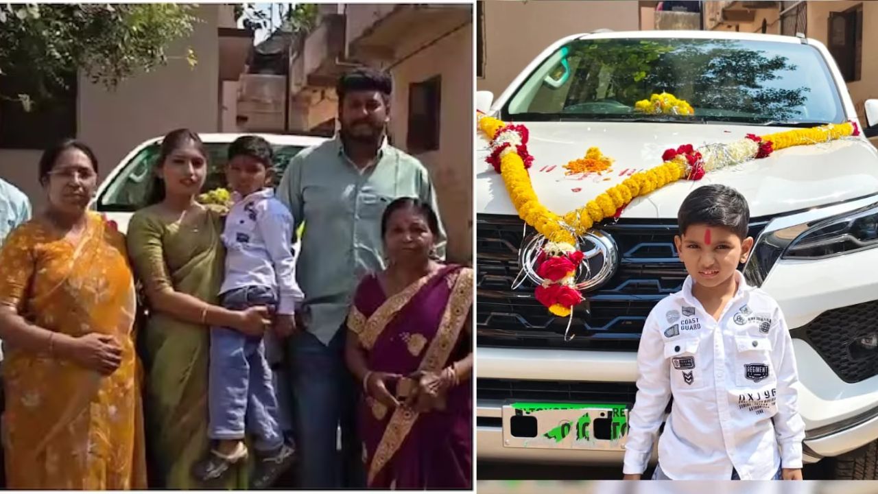 6 Year Old Boy Wins 50 Lakh Car in Lucky Draw