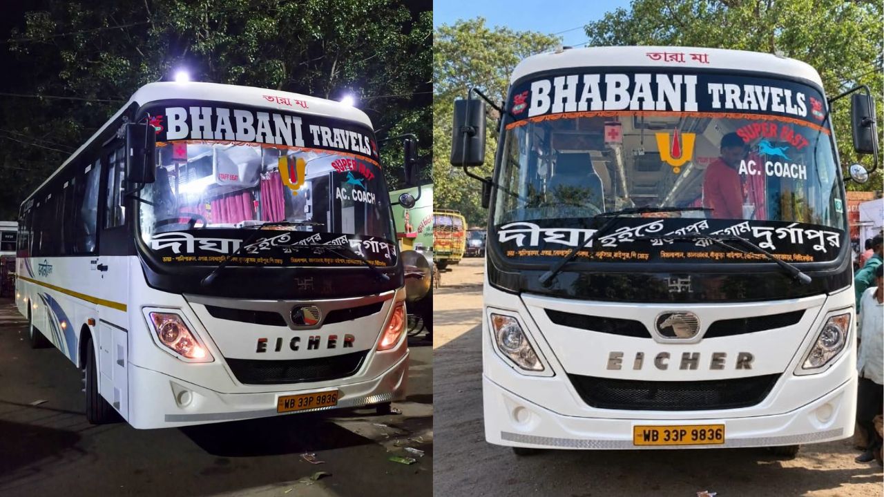 AC Durgapur Digha Bus