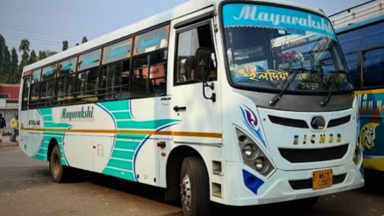 AC Seater Habra Haldia Bus