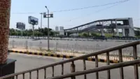 Beleghata Metro Station Foot Over Bridge
