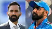 Dinesh On Shami