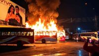Fire At Midnapore