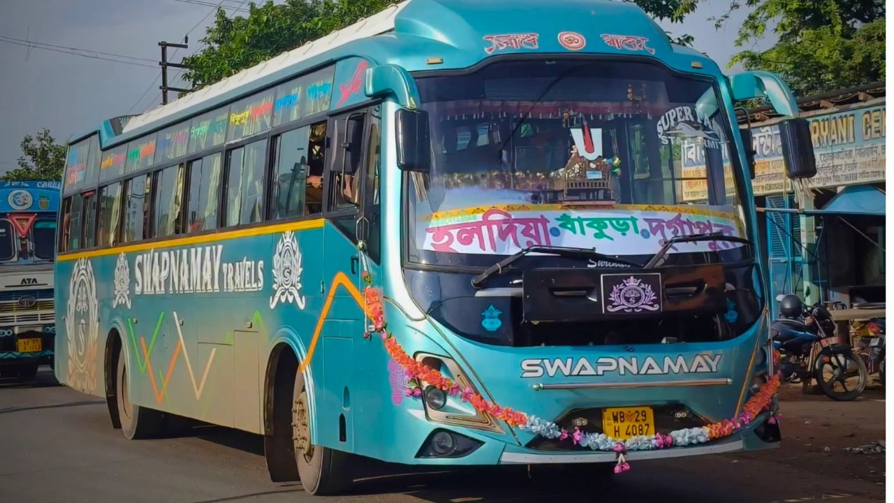 Haldia Durgapur Bus