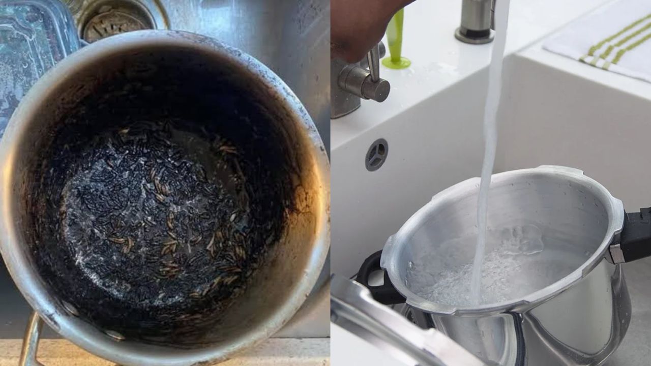 Removing Stubborn Stains From Pressure Cooker