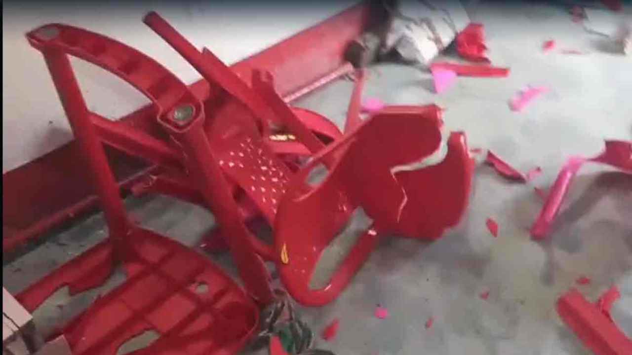 Vandalism In CPIM Office