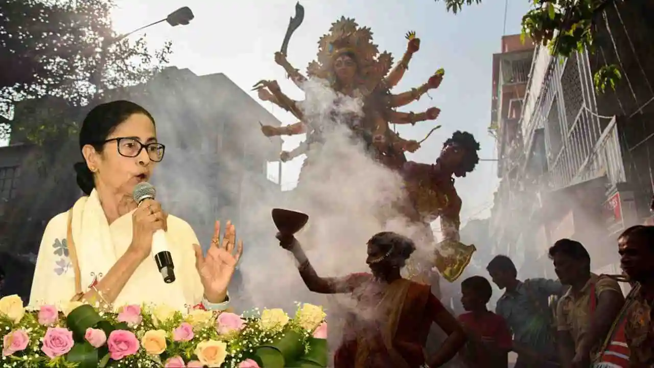 durga puja anudan mamata banerjee