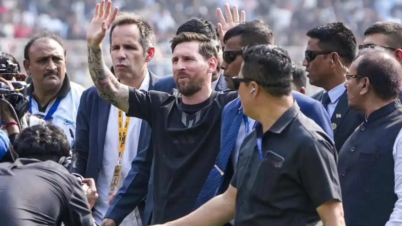 Lionel Messi Kolkata Visit