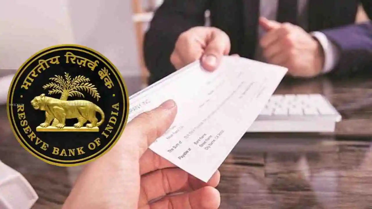 RBI Cheque Clearance Rules