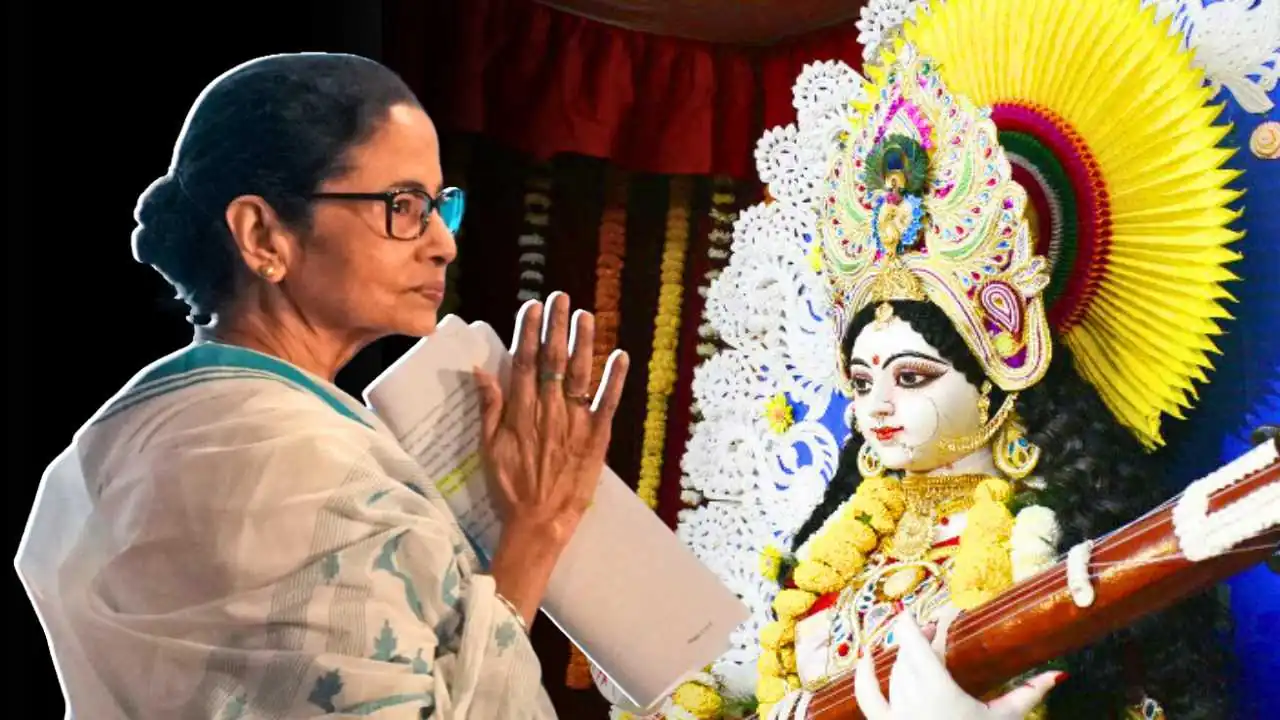 Shyambazar Saraswati Puja Pandal