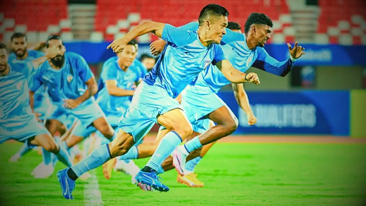 Sunil Chhetri and other Indian footballers gave a video message for Indian football