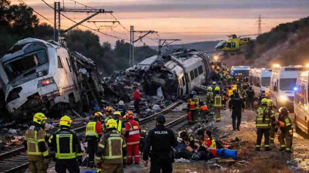 spain train Accident