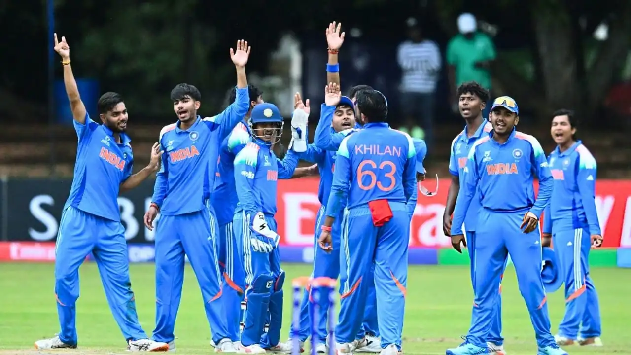 India Vs England under 19 ODI World Cup