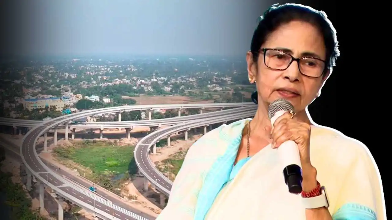Mamata Banerjee inaugurates 3500 Crore New Kalyani Expressway